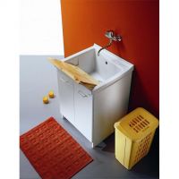 Montegrappa Edilla laundry sink with Acqua ceramic trough Acqua item: M147.470