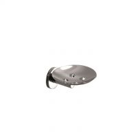 Inda Wall-mounted soap holder with chrome-plated brass dish Touch Item: A4611MCR