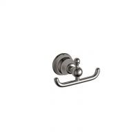 Inda Double clothes hook, 13 cm Raffaella Item: A32200A CR