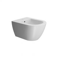 GSI wall-hung bidet 50x36 cm matt white Pura 8864109