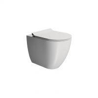 GSI wc a terra con sistema Swirlflush bianco opaco Pura 881009
