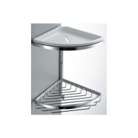 Colombo Double corner with basket, tray and hook B9601