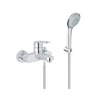 Groher Complete exposed single-lever bathtub mixer Europlus 33547002