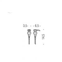 Colombo Soap dispenser pump Khala and Melò Item: B9353