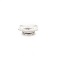 Inda transparent extra clear glass dish Logic R1511B001