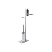 Colombo pedestal for toilet paper holder, toilet brush, hand towel holder and dispenser Item: B9918