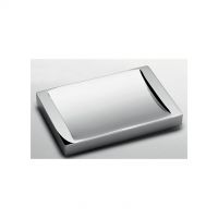 Colombo Countertop chrome-plated brass soap holder Look Item: B1642