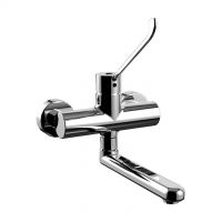 Paffoni Wall-mounted sink mixer with medical lever Candy Item: CA302