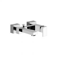 Gessi Exposed bathtub mixer Rettangolo 20013