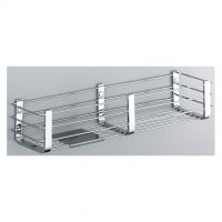 Colombo Basket for shower and bathtub with stainless steel shelf B9633