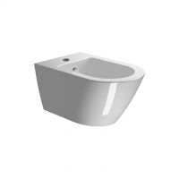 GSI wall-hung bidet 55x36 cm glossy white Kube X 9465111