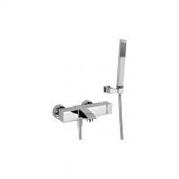 Paffoni Complete exposed bathtub mixer Level LEC023CR