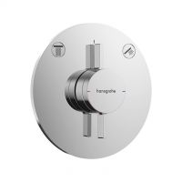 Hansgrohe bath/shower in-wall mixer DuoTurn S 75418000