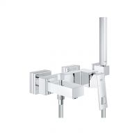 Grohe wall-mounted single-lever bath shower mixer Eurocube 23141000