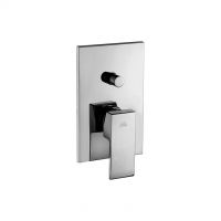 Paffoni Shower mixer for concealed installation with diverter Level LES015CR/M