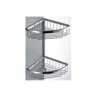 Colombo Double corner basket with hook B9617