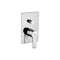 Paffoni Shower mixer for concealed installation with diverter Red Item: RED015CR