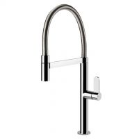 Gessi miscelatore con doccetta estraibile in varie finiture Helium 50009