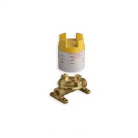 Cristina Rubinetterie Set for concealed installation of single-lever basin/floor-mounted bathtub mixer, right control, CS 290