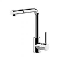 Gessi sink mixer with extractable handshower Neutron 17169 031