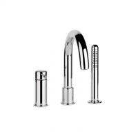 Gessi countertop 3 hole bathtub group Goccia 33637