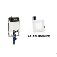 Valsir Ariapur100Led con cassetta TropeaS modello pneum. VS0858373 Fixsystem S86