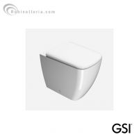 GSI WC a terra con scarico a parete o pavimento Serie Sand 901411