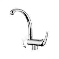 Paffoni Miscelatore lavello monoforo con canna orientabile nettuno2 ND189 CR 