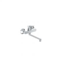 Dolomite Base Wall-mounted sink mixer with adjustable spout item: B5123