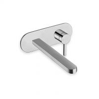 Cristina Exposed set for single-lever basin mixer, L-size, with waste Unic UC 258