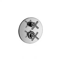 Paffoni Concealed thermostatic 2-way shower mixer Quattro Item: QTV018