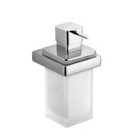 Colombo Etched glass soap dispenser Lul Item: B9321