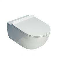 Flaminia Wall-mounted toilet bowl with goclean system, white App item: AP118G