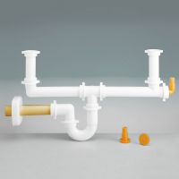 Lyra 2-way sink siphon 4233151