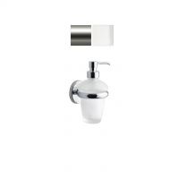 Inda wall mounted satined glass soap dispenser Colorella A2367A CR21 