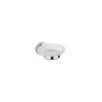 Inda wall-mounted soap holder with glass dish Forum A36110 CR21