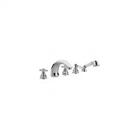 Paffoni Deck-mounted 5-hole bathtub mixer Iris Item: IRV044