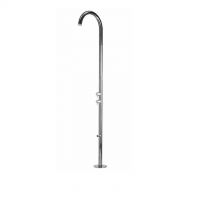 BOSSINI colonna doccia da esterni in acciaio inox AISI 316 Pool L00360