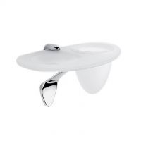 COLOMBO DESIGN PORTA SAPONE E PORTA BICCHIERE KHALA B1804