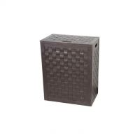 KOH-I-NOOR porta biancheria ecopelle con sacca interna 48,5xh60 Intrecci 2963DB