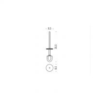 Colombo Spare brush handle with tuft Khala Item: B1858