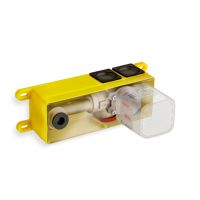 Cristina Rubinetterie Set for concealed installation of single-lever basin/bidet mixer, right control, CS 200