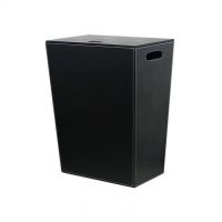 KOH-I-NOOR porta biancheria ecopelle con sacca interna Ecopelle 2463BK