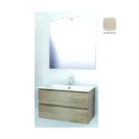Composizione bagno sahara 101 cm con 2 cassetti e specchio Cubo