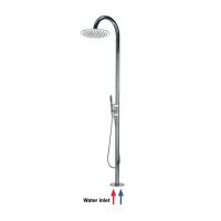 BOSSINI outdoor stainless steel inox shower column Tetis L00388