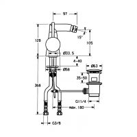 HANSA miscelatore bidet DESIGNO 5136320174