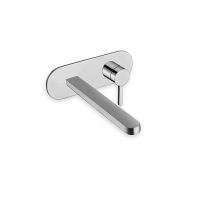 Cristina Exposed set for single-lever basin mixer, L-size, with waste Unic UC 958