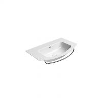 GSI washbasin one taphole fitting 82x49 cm white Pura 8826111