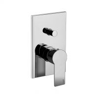 Paffoni Shower recessed mixer plackets (2 outlets) TA015ST/M