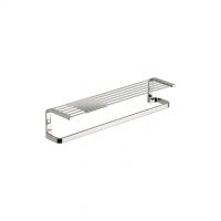 Colombo Shelf 44.5 cm with towel rail and stainless steel shelf  Time W4277